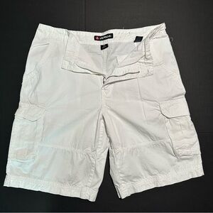Airwalk Men’s White Cargo Shorts
